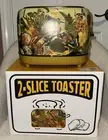 NEW In Box Hazel Quinn X Eduardo Recife Collaboration 2-Slice Retro Toaster.