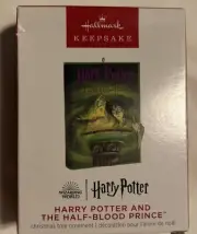 Hallmark 2023 Harry Potter & The Half-Blood Prince Book Cover Keepsake Ornament