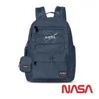 在飛比找PChome24h購物優惠-NASA SPACE太空旅人 大容量旅行後背包-午夜藍 NA