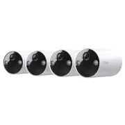 TP-Link Tapo Smart Wire-Free Indoor/Outdoor Security Camera 4-pack TAPO-C410-4-PACK