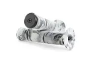 Endzone Handlz Smoke Pattern Kraton Rubber Bike Grips 147mm White/Black