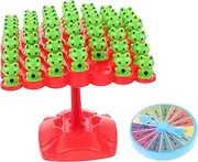 Hohopeti 1 Set Frog Balance Tree Desktop Game Puzzle Educational Supplies Plaything Parent- Battle Educational Plaything Present Abs Green