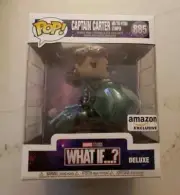 Funko Pop! Marvel Studios What If..? Deluxe Captain Carter And The Hydra Stomper