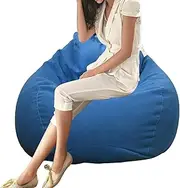 Beanbag Covers for Kids - Storage Bag Bean Bag Cover, Soft Bean Bag Cover Kids Adults | Touch Selected Washable Bean Bag Seat Cover, Ergonomic Cozy Bean Bag Seat Cover for Lazy People, Storage Bag