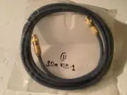 AudioQuest Videoquest VSB1 Silver plated Gold Plated Connectors cables 3M NEW