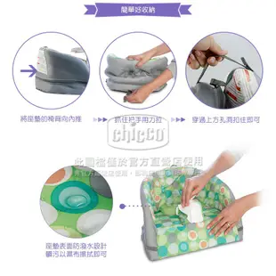 chicco-Boppy攜帶式幫寶椅座墊-大象灰