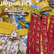 100pcs Latex Condoms Bulk Pack Ultra Thin Extended Pleasure Extra Sex Delay Time