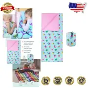 Cozy Kids Sleeping Bag with Roll-Up Storage – Ideal for Travel & Adventures