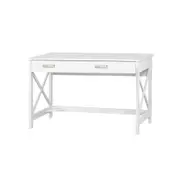 Maestro Furniture Bacay Wooden Home Office Computer Working Desk 120cm Distressed White