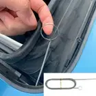 Car Drain Hole Dredge Cleaning Brush Tool Sunroof Brush Cleaner Tools Flexible