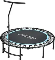 Genki Trampoline Bounce Rebounder Jumping Rebounding Home Fitness Gym Bungee Exercise Equipment Indoor Outdoor Round Adjustable Handlebar