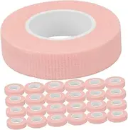 LALADEFIEE 30pcs Grafting Eyelash Tape Lash Pads Colorful Tape Color Tape Colorful Duct Tape Beauty Tools Lash Supplies Fabric Lash Tape Eyeshadow Tape Pink Scrunchies Non-woven Fabric