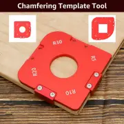Radius Jig Router Template Accurate 4 in 1 Round Corner Radius Template xiiJX