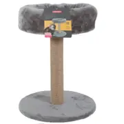 Zolux 2 in 1 Cat Scratching Post & Bed Grey