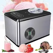 150W Ice Cream Maker Machine, 1.5L Frozen Yogurt Maker Machine, Gelato Sorbet Frozen Yoghurt Maker for Snack Bars/Family Gatherings/Restaurants/Cafes