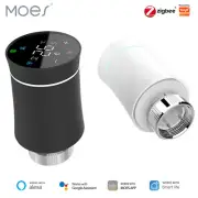 The MOES smart radiator valve thermostat Alexa Google APP requires a ZigBee Hub