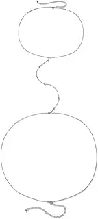 [Xiyantiji] Sexy Body Chains for Women Gold Belly Waist Chain for Beach Prom Silver Crossover Bikini Bra Body Necklaces for Women Girls