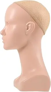 SHERCHPRY Mannequin Head Wig Stand Durable Display Holder for Hats Wigs and Scarves for Salon and Home Use Prevents Deformation for Styling and Decoration