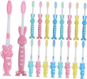 Healvian Toothbrush for Kids 32pcs Kids Toothbrushes Soft Bristles Girls Travel Set