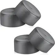 Bearing Caps, 4 Pack 1.98 Inch Grey Rubber Dust Caps Trailer Wheel Hub Cap Rubber Dust Cover Caps Bearing Buddies for Boat Trailer Wheel