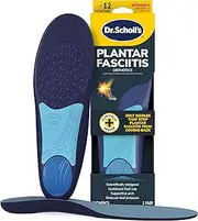 [Dr. Scholl's] Dr. Scholl’s Plantar Fasciitis Pain Relief Orthotics, Clinically Proven Relief and Prevention of Plantar Fasciitis Pain