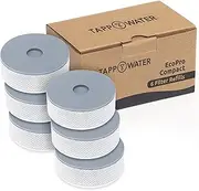 Tappwater EcoPro Compact Tap Water Filter Replacement Filters (6 Pack) – Refill Compatible with EcoPro Compact Water Filtration System for 12 Months Supply