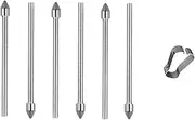 Metal Nibs/Tips Replacement for Samsung Galaxy Tab S10+/S10 Ultra/S9/S9FE+/S9 Ultra/S8/S8+/S8 Ultra/S7/S7 FE/S6/S6 Lite S Pen,Nibs/Tips+ Replacement Tweezer(6 pcs/Set)