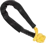 ULTECHNOVO High Molecular Polyethylene Car Flexible Shackle Winch Rope Towing Recovery Straps 9mm*55cm Random Stronger Than Steel Shackles