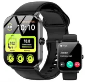 Smart Watch, 1.85" HD Smartwatch for Men Women (Answer/Make Calls) Fitness Watch