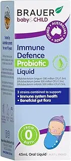 Brauer Baby Immune Defence Probiotic Liquid 45 ml