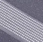 500 x Self Adhesive Pearls Gems 3mm Mini Flat Backed Round Pearls Beads Strips Embellishments White