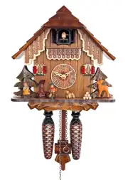 HerrZeit by Adolf Herr Quartz Cuckoo Clock - The House in the Bla.. AH 19 QM NEW
