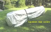 TeleGizmos #TG6D Telescope Cover for 18-20" f5 Truss Dobs, Lay-down Style