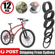 12PCS Bicycle Headset Washer Road Bike Headset Washer Front Stem Fork Spacers AU