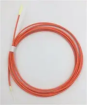 VJSUWI Fiber optic cable 50/125um 62.5/125um 2.0mm Simplex Multimode orange for fiber patchcord ftth optic wire 2km/roll 2000mtr(50-125 PVC)