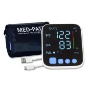 BP-S Arm Blood Pressure Monitor - 4.7" HD LCD Screen - 2 Users x 300 Memories...