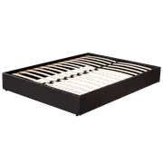 PU Leather Double Bed Ensemble Frame