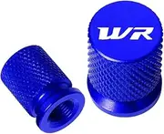 Wheel Tire Valve Stem Caps Cover Compatible with WR125X WR125R WR200 WR250 F WR250R WR250X WR250Z WR426F WR450F(Blue)