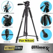 75" PROFESSIONAL LIGHTWEIGHT HEAVY DUTY TRIPOD FOR SONY ALPHA DSLR CAMERAS