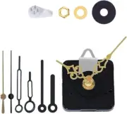 Non-Ticking Hands Quartz DIY Wall Miniature Clock Movement Mechanism Battery Ope