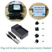 Li-ion Battery +wall car Charger For Canon NB-11L CB-2LD CB-2LDE CB-2LF CB-2LFE