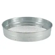 Esschert Design Galvanized Steel Sieve Garden/Outdoor Decor 36.6cm Silver