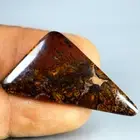 25.08 ct Cabochon (40 x 20 mm) Multi Color Australian Koroit Boulder Opal