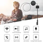 Wireless Bluetooth Motorcycle Helmet Headset Headphone Dual Battery Hands-Free