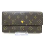 二手 LOUIS VUITTON 路易威登 長錢包 老花 M61217 BRANDEAR