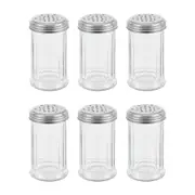 6PK Lemon & Lime Durable Kitchen/Dining Glass Salt and Pepper Shaker 350ml