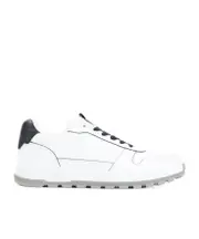 leather sneakers 45,42.5,42 WHITE MIDNIGHT BLUE