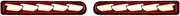 3RD Third Rear Bumper Fog Light Assembly Fit For Toyota FJ Cruiser Rear Bumper Light Modification Car Third Brake Lights(US Middle East)