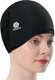 uncn Migraine Relief Cap, Headache Hat for Migraine, Ice Head wrap Cooling Pack Compress Pad Cold Therapy for Stress, Tension, Sinus Pain Relief Reusable Full Head Wrap
