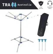 Portable Clothes Line with Carry Bag Caravan RV Accessories Camping Home Hanger
